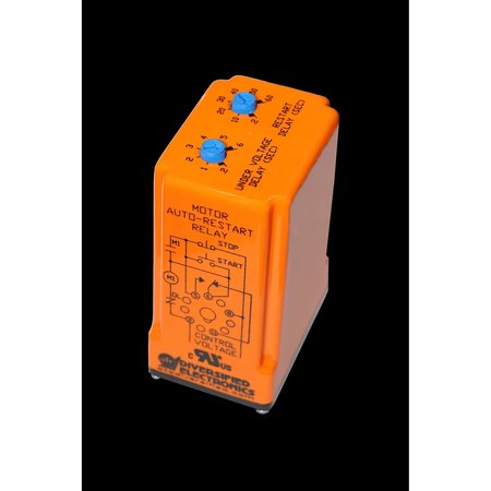 ATC DIVERSIFIED ELECTRONICS Motor AutoRestart Relay 11 pin MAR-120-ACAA